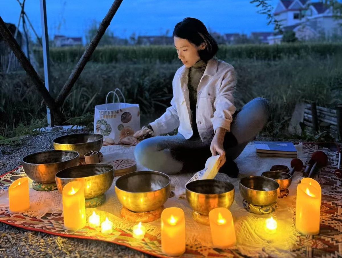 Embracing Harmony: Sound Bath and Outdoor Wisdom at Farm Fjord