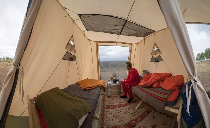 Legendary Springbar Tent provides luxurious living experience